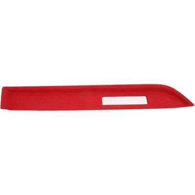 HEAT Armaturenbrettverkleidung Aus Wildleder Für Ford Mustang 2015–2021, Innenraumersatz, Fahrerseite, Rot HEAT Armaturenbrettverkleidung Aus Wildleder Für Ford Mustang 2015–2021, Innenraumersatz, Fahrerseite, Rot