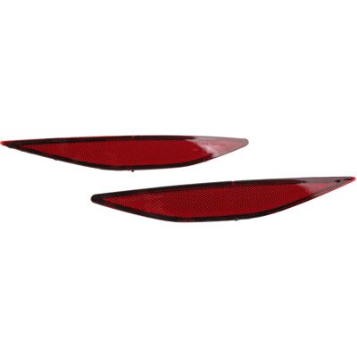 HEAT 2x Rückstrahler Für Die Hintere Stoßstange 5g0945105 Led-brems- Und Positionsleuchten Mit Roter Linse, Kompatibel Mit Golf Mk7 2012-2020 HEAT 2x Rückstrahler Für Die Hintere Stoßstange 5g0945105 Led-brems- Und Positionsleuchten Mit Roter Linse, Kompatibel Mit Golf Mk7 2012-2020