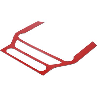 HEAT Zierfolie In Carbonfaser-optik Für Die Mittelkonsole Des Ford Mustang (2015–2020), Inklusive Multimedia-panel Und Innenraumschutzfolie HEAT Zierfolie In Carbonfaser-optik Für Die Mittelkonsole Des Ford Mustang (2015–2020), Inklusive Multimedia-panel Und Innenraumschutzfolie