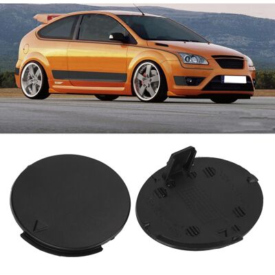 HEAT Front-abschlepphaken-abdeckkappe 17a989abxwaa Kompatibel Mit Ford Focus Mk2 2007-2011, Schwarze Kunststoff-abschlepphakenkappe, Karosserieteil. HEAT Front-abschlepphaken-abdeckkappe 17a989abxwaa Kompatibel Mit Ford Focus Mk2 2007-2011, Schwarze Kunststoff-abschlepphakenkappe, Karosserieteil.
