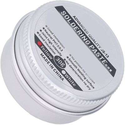 HEAT Kolophonium-lötpaste, Niedertemperatur-lötflussmittelcreme Für Elektronikreparaturen, 30 G / 1,1 Oz HEAT Kolophonium-lötpaste, Niedertemperatur-lötflussmittelcreme Für Elektronikreparaturen, 30 G / 1,1 Oz