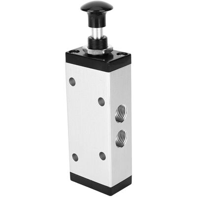 HEAT Handbetätigtes Hebelventil, 2 Positionen, 5 Wege, Gehäuse Aus Aluminiumlegierung Für Pneumatische Systeme HEAT Handbetätigtes Hebelventil, 2 Positionen, 5 Wege, Gehäuse Aus Aluminiumlegierung Für Pneumatische Systeme