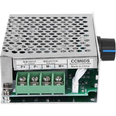 HEAT Dc 12-50v 30a 1500w Motordrehzahlregler, Einstellbarer Pwm-motordrehzahlregler Mit Gehäuse HEAT Dc 12-50v 30a 1500w Motordrehzahlregler, Einstellbarer Pwm-motordrehzahlregler Mit Gehäuse