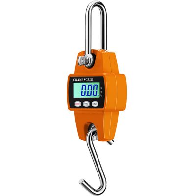 OEM Digitale Kranwaage 300 Kg/660 Lbs, Robuste Hakenwaage Mit Gehäuse Aus Aluminiumguss, Elektronische Kranwaage, Industrietauglich OEM Digitale Kranwaage 300 Kg/660 Lbs, Robuste Hakenwaage Mit Gehäuse Aus Aluminiumguss, Elektronische Kranwaage, Industrietauglich