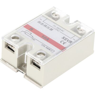 HEAT Halbleiter-spannungsregler (ssvr) Für Niedrige Frequenzen Mit Gehäuse Aus Technischem Kunststoff, 10 A HEAT Halbleiter-spannungsregler (ssvr) Für Niedrige Frequenzen Mit Gehäuse Aus Technischem Kunststoff, 10 A