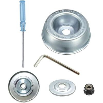 OEM Tooloflife Freischneider-gehäuse-montagesatz Für Die Modelle Fs55, Fs56, Fs120 Und Fs250, Metallkopfadapter Mit Druckscheibe, Stützplatte Und Mutter, Montagewerkzeug OEM Tooloflife Freischneider-gehäuse-montagesatz Für Die Modelle Fs55, Fs56, Fs120 Und Fs250, Metallkopfadapter Mit Druckscheibe, Stützplatte Und Mutter, Montagewerkzeug