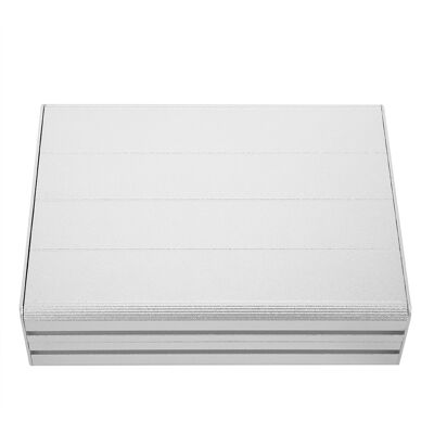 HEAT 45 X 122 X 160 Mm Gehäuse Aus Aluminiumlegierung Für Leiterplatten, Geeignet Für Gps-decoder, Silberfarben HEAT 45 X 122 X 160 Mm Gehäuse Aus Aluminiumlegierung Für Leiterplatten, Geeignet Für Gps-decoder, Silberfarben