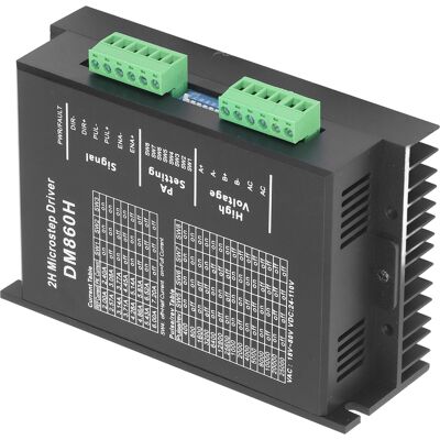 HEAT Schrittmotortreiber Pwm-controller 2-phasig Einstellbar Mit Gehäuse Dm860h Für 57 86 Schrittmotoren HEAT Schrittmotortreiber Pwm-controller 2-phasig Einstellbar Mit Gehäuse Dm860h Für 57 86 Schrittmotoren
