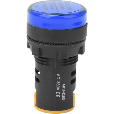 HEAT 10 Stück Berm Led-betriebsanzeigeleuchte, Flammhemmendes Pc-gehäuse, 22 Mm Durchmesser, 380 V, Ad16-22d/s, Blau HEAT 10 Stück Berm Led-betriebsanzeigeleuchte, Flammhemmendes Pc-gehäuse, 22 Mm Durchmesser, 380 V, Ad16-22d/s, Blau