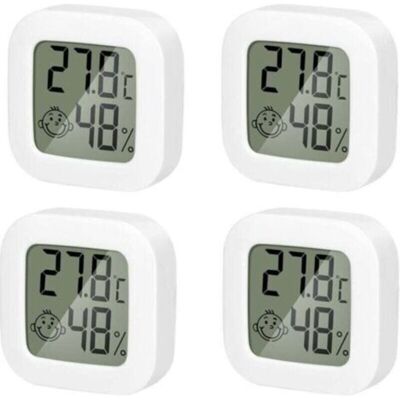 OEM Vier Mini-hochpräzisionsthermometer Und Hygrometer Mit Komfortanzeige, Geeignet Für Den Einsatz Zu Hause, Im Gewächshaus Oder Im Büro. OEM Vier Mini-hochpräzisionsthermometer Und Hygrometer Mit Komfortanzeige, Geeignet Für Den Einsatz Zu Hause, Im Gewächshaus Oder Im Büro.