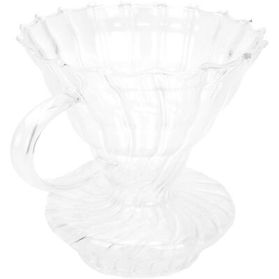 HEAT Glasfilterhalter Für Filterkaffee, Ausgießkegel, Kaffeemaschinenzubehör, Für Den Gebrauch Zu Hause Oder Im Büro HEAT Glasfilterhalter Für Filterkaffee, Ausgießkegel, Kaffeemaschinenzubehör, Für Den Gebrauch Zu Hause Oder Im Büro