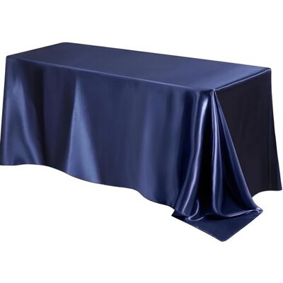 OEM Satintischdecke Für Den Garten, Für Frühling, Esszimmer, Partys, Hochzeiten Oder Einfach Zu Hause, In Der Küche Oder Im Wohnzimmer, Königsblau, 1 OEM Satintischdecke Für Den Garten, Für Frühling, Esszimmer, Partys, Hochzeiten Oder Einfach Zu Hause, In Der Küche Oder Im Wohnzimmer, Königsblau, 1