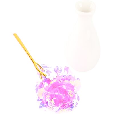 HEAT Leuchtende Geschenkbox Mit Goldenen Blättern Und Rosenmotiven, Geschenk Zum Valentinstag Und Muttertag. HEAT Leuchtende Geschenkbox Mit Goldenen Blättern Und Rosenmotiven, Geschenk Zum Valentinstag Und Muttertag.