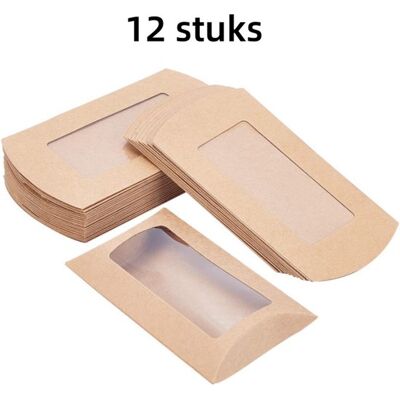 OEM 12 X Kraft Gondola Boxes Inkl. Sichtfenster Geschenkboxen Pralinenschachteln Für Weihnachten, Nikolaus, Geburtstag, Hochzeit, Ostern (14 X 7 X 4 OEM 12 X Kraft Gondola Boxes Inkl. Sichtfenster Geschenkboxen Pralinenschachteln Für Weihnachten, Nikolaus, Geburtstag, Hochzeit, Ostern (14 X 7 X 4