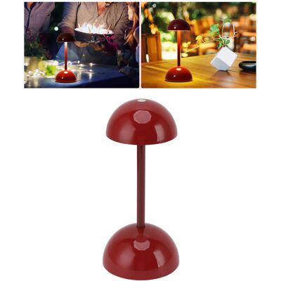 JUTE Moderne Mini-nachttischlampe In Blütenknospenform, Drei Helligkeitsstufen, Drei Lichtfarben, Touch-dimmer, Rote Kinder-nachttischlampe JUTE Moderne Mini-nachttischlampe In Blütenknospenform, Drei Helligkeitsstufen, Drei Lichtfarben, Touch-dimmer, Rote Kinder-nachttischlampe