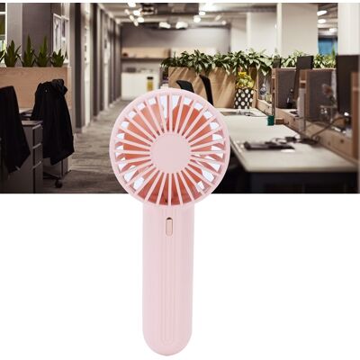 JUTE Pinkfarbener 3-in-1-taschenventilator, Tragbar, Usb-aufladbar, Für Den Einsatz Zu Hause Und Im Freien JUTE Pinkfarbener 3-in-1-taschenventilator, Tragbar, Usb-aufladbar, Für Den Einsatz Zu Hause Und Im Freien