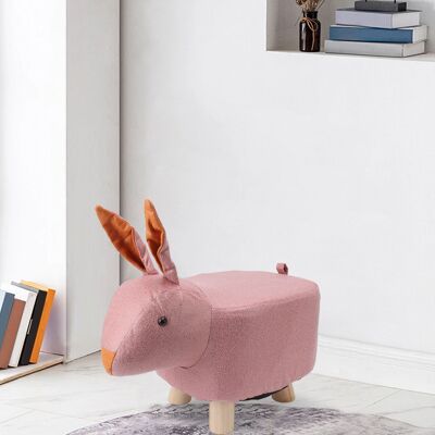 JUTE Niedlicher Und Trendiger Niedriger Hocker, Perfekt Für Faule Kinder, Für Kreative Zwecke Zu Hause, Im Wohnzimmer, Hocker In Form Eines Schuhs In Form Eines Cartoon-tiers, Rosa Hase. JUTE Niedlicher Und Trendiger Niedriger Hocker, Perfekt Für Faule Kinder, Für Kreative Zwecke Zu Hause, Im Wohnzimmer, Hocker In Form Eines Schuhs In Form Eines Cartoon-tiers, Rosa Hase.