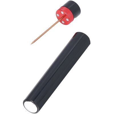 HEAT Handbetriebener Flaschenöffner In Lippenstiftform, Nadeltyp, Luftdruck, Tragbar, Für Den Gebrauch Zu Hause Und In Restaurants (rot). HEAT Handbetriebener Flaschenöffner In Lippenstiftform, Nadeltyp, Luftdruck, Tragbar, Für Den Gebrauch Zu Hause Und In Restaurants (rot).