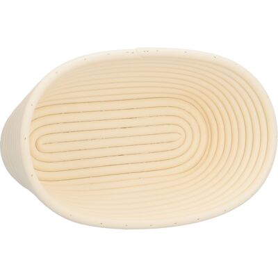 HEAT Waschbarer Gärkorb, Ovale Beige Brotform 25x15x8 Cm Für Das Backen Zu Hause, Innovative Formgebung, Bequemes Backen, Gärset. HEAT Waschbarer Gärkorb, Ovale Beige Brotform 25x15x8 Cm Für Das Backen Zu Hause, Innovative Formgebung, Bequemes Backen, Gärset.