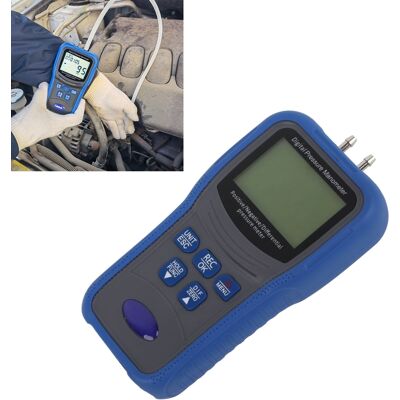 JUTE Hochpräzises Digitales Differenzdruckmessgerät Für Kfz-kurbelgehäuse, Vakuumdruckmessgerät Mit Hintergrundbeleuchtetem Lcd-bildschirm (bitte Vor Dem Versand In Luftpolsterfolie Verpacken) (batterie Ni JUTE Hochpräzises Digitales Differenzdruckmessgerät Für Kfz-kurbelgehäuse, Vakuumdruckmessgerät Mit Hintergrundbeleuchtetem Lcd-bildschirm (bitte Vor Dem Versand In Luftpolsterfolie Verpacken) (batterie Ni