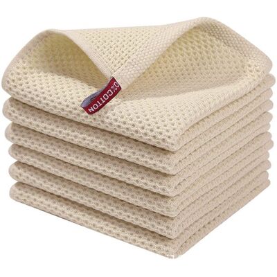 OEM Reinigungstuch – Geschirrtuch Aus Natürlicher Baumwolle – Küchenhandtuch – Weiches Geschirrtuch Zur Küchenreinigung, 30 X 30 Cm, 6er-pack (beige) OEM Reinigungstuch – Geschirrtuch Aus Natürlicher Baumwolle – Küchenhandtuch – Weiches Geschirrtuch Zur Küchenreinigung, 30 X 30 Cm, 6er-pack (beige)