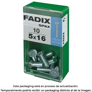 Metrische Schraube Cp, M 5x16mm, Karton 10 Stk. Fadix 85761 Metrische Schraube Cp, M 5x16mm, Karton 10 Stk. Fadix 85761