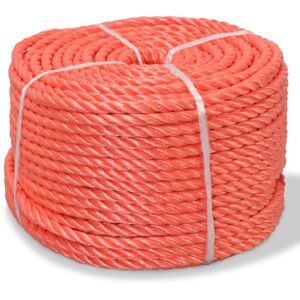 Polypropylenseil 8 Mm 500 M Orange Vidaxl Polypropylenseil 8 Mm 500 M Orange Vidaxl