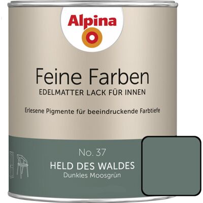 Alpina Lack - Modell Nr. 37 Held des Waldes edelmatt - Farbe Alpina Lack - Modell Nr. 37 Held des Waldes edelmatt - Farbe