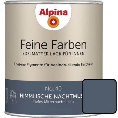 ALPINA Blauer Mattlack - Mitternachtsblau ALPINA Blauer Mattlack - Mitternachtsblau