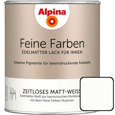 ALPINA Weiße Mattfarbe Innen - 750ml ALPINA Weiße Mattfarbe Innen - 750ml