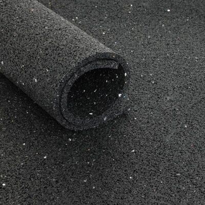 Markenlose Extra Starke Gummamatte - 12,5m2 - 10mm - Asphaltoptik Markenlose Extra Starke Gummamatte - 12,5m2 - 10mm - Asphaltoptik