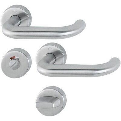 Hoppe Edelstahl Paris Rosette Türgriff - Innentüren Hardware Hoppe Edelstahl Paris Rosette Türgriff - Innentüren Hardware