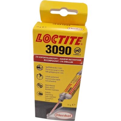 Loctite 3090 Zweikomponenten-Cyanacrylat-Kleber - 10g Spritze - Transparent - Reparatur Loctite 3090 Zweikomponenten-Cyanacrylat-Kleber - 10g Spritze - Transparent - Reparatur