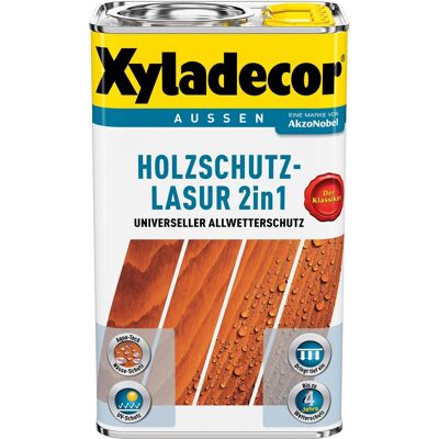 Xyladecor - Holzschutz-lasur Walnuss 2,5l - 5078383 Xyladecor - Holzschutz-lasur Walnuss 2,5l - 5078383