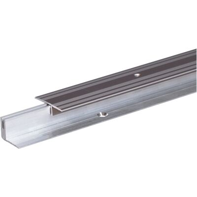 Bergangsprofil Pro,set Für Beläge7-15mm,alu Blank/silber Elox.,l 2700mm - Alberts Bergangsprofil Pro,set Für Beläge7-15mm,alu Blank/silber Elox.,l 2700mm - Alberts