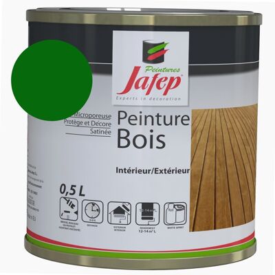 Holzfarbe Grün Frühling 0,5l Jafep 0,5 L Holzfarbe Grün Frühling 0,5l Jafep 0,5 L
