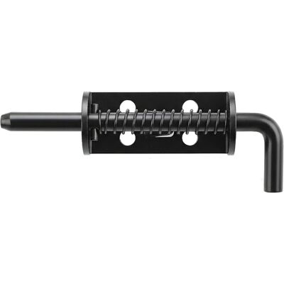 ARNAULT Massiver Metall-türriegel, 9 Cm Länge, Schwarz, Rostfrei, Außentür-/schiebetürschloss Für Türen, Fenster Und Zäune (2 Stück) ARNAULT Massiver Metall-türriegel, 9 Cm Länge, Schwarz, Rostfrei, Außentür-/schiebetürschloss Für Türen, Fenster Und Zäune (2 Stück)