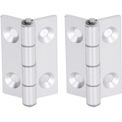 HEAT Stück Scharniere, Aluminium, Faltbar, Flach, Offen, Harzbuchse, Verdickt, Türscharniere, Holzbearbeitungswerkzeuge HEAT Stück Scharniere, Aluminium, Faltbar, Flach, Offen, Harzbuchse, Verdickt, Türscharniere, Holzbearbeitungswerkzeuge