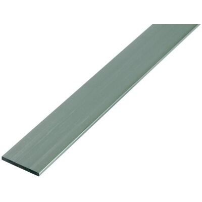 ALBERTS Ba-profil Flach, Alu-natur 40x2 Mm, 2,6m ALBERTS Ba-profil Flach, Alu-natur 40x2 Mm, 2,6m