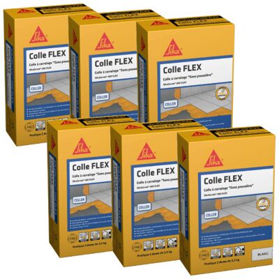 Sika Keramik Fliesenkleber - Doppel-Konsistenz - Weiß - 2,5kg - Fliesenkleber Sika Keramik Fliesenkleber - Doppel-Konsistenz - Weiß - 2,5kg - Fliesenkleber