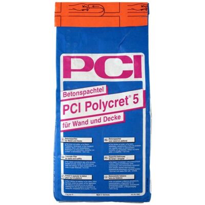 PCI - Polycret 5 - 5 kg - Indoor/Außenbereich - Betonspachtel PCI - Polycret 5 - 5 kg - Indoor/Außenbereich - Betonspachtel