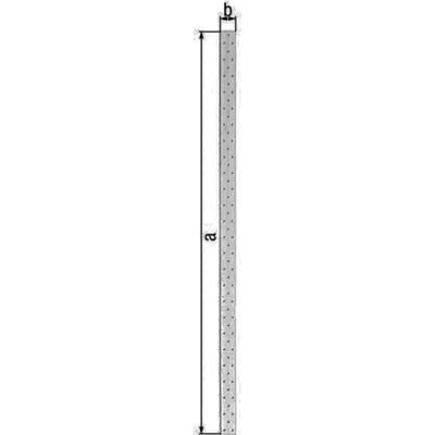 ALBERTS Lochplattenstreifen 1000x40x2 Sdmverz. ALBERTS Lochplattenstreifen 1000x40x2 Sdmverz.