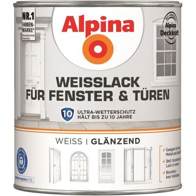 ALPINA Weißlack für Fenster und Türen - Lack ALPINA Weißlack für Fenster und Türen - Lack