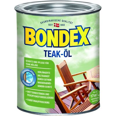 Bondex Teak-Öl - UV & Wasserfestes Holzöl für Außen Bondex Teak-Öl - UV & Wasserfestes Holzöl für Außen