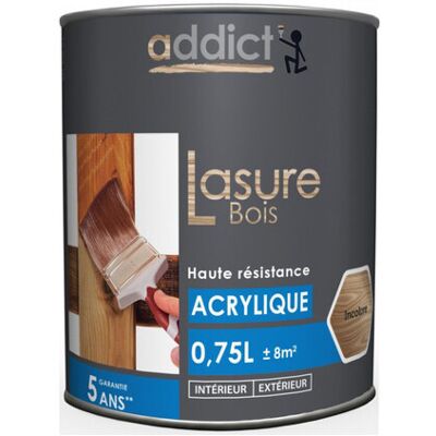 ADDICT' PEINTURE Holzfarbe - Satin-Finish - 0,75L ADDICT' PEINTURE Holzfarbe - Satin-Finish - 0,75L