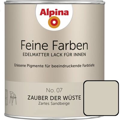ALPINA Lack Zartes Sandbeige 0,75L - Farbe ALPINA Lack Zartes Sandbeige 0,75L - Farbe