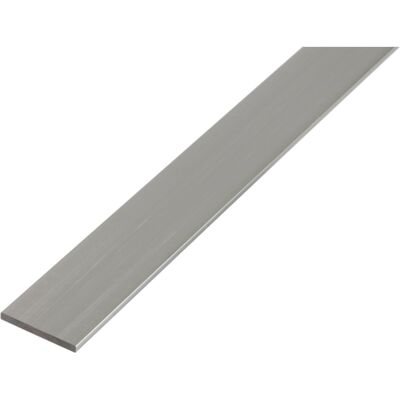 Alberts - Ba-profil, Flach, Alu Natur, Lxbxs 2000 X 60x 3 Mm Alberts - Ba-profil, Flach, Alu Natur, Lxbxs 2000 X 60x 3 Mm