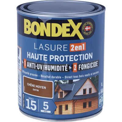 Bondex Lasur 2in1 UV-Schutz - Holzlasur für Außen & Innen Bondex Lasur 2in1 UV-Schutz - Holzlasur für Außen & Innen