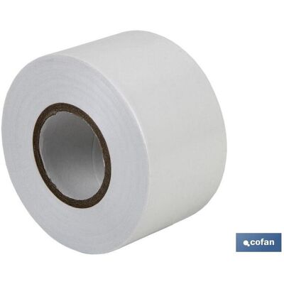 COFAN Weißes Isolierband, 130 Mikron, 50 Mm X 33 M COFAN Weißes Isolierband, 130 Mikron, 50 Mm X 33 M