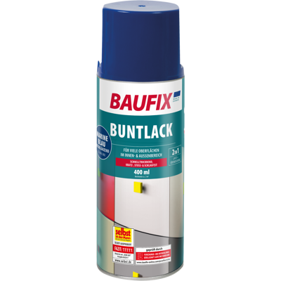 BAUFIX Buntlack Spray-dose Marineblau Glänzend BAUFIX Buntlack Spray-dose Marineblau Glänzend